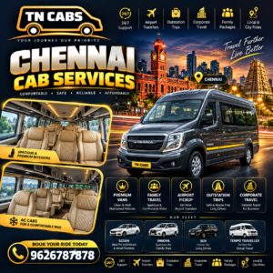 Chennai Cab Service – Local, Airport & Outstation Taxi | TN Cabs