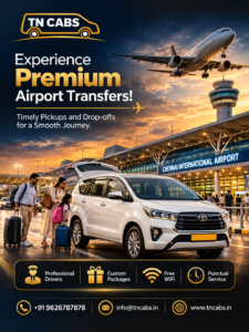 Chennai Airport Taxi Service – Pickup & Drop Cab Booking | TN Cabs